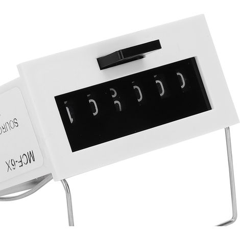 Compteur électromagnétique/compteur d'impulsions MCF-6X 24 V CC (1/5)