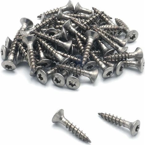 Borderfix - Boîte de 50 vis Torx - 4 x 20 mm (1/2)