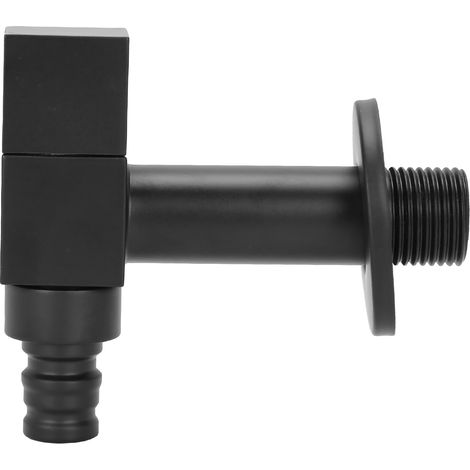 Waschmaschinenarmatur aus massivem Kupfer, G1/2 Vierkant, Einzel-Kaltwasserhahn, Sanitäranschluss (1/5)