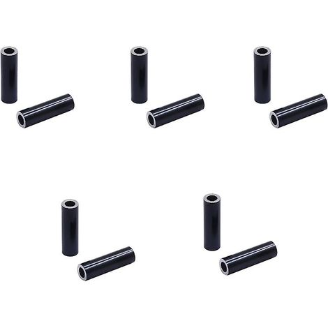 Tube de guidage de connexion rond en alliage d'aluminium noir pour améliorations d'imprimantes 3D (1/5)