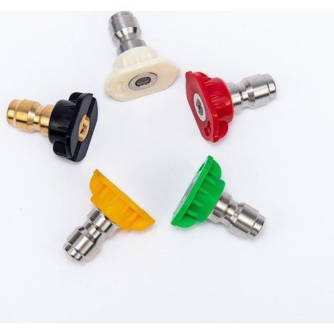 Embouts de buse pour nettoyeur haute pression à plusieurs degrés, 1/4 POUCE (2,5 GPM) (1/4)