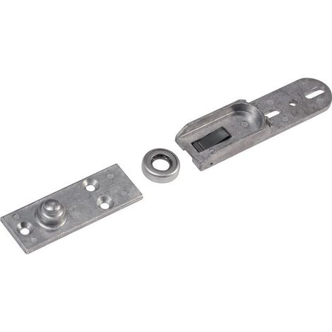 Supporto a pavimento 8552 per porte a battente, montaggio frontale H.27mm (1/2)