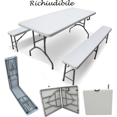 C SET BIRRERIA IN ACCIAIO E HDPE 183X76XH74 CM (1/3)