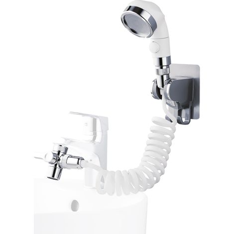 SET DOCCETTA IN ABS PER LAVABO DA BAGNO MODELLO FAST - ATTACCO FLESSIBILE 1/2. ATTACCO AERATORE M22 - AER