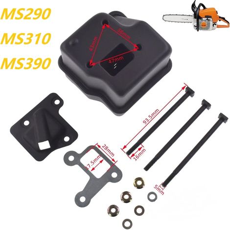 Kit de vis et joint de pot d'échappement pour tronçonneuses STIHL MS290, MS390, MS310, 029, 031 et 039. Accessoires pour outils de jardin.