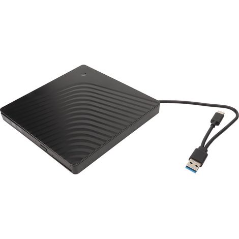 Lecteur DVD Externe Ultra Mince 9.5mm Haute Vitesse pour PC Portable et Ordinateur de Bureau (1/5)