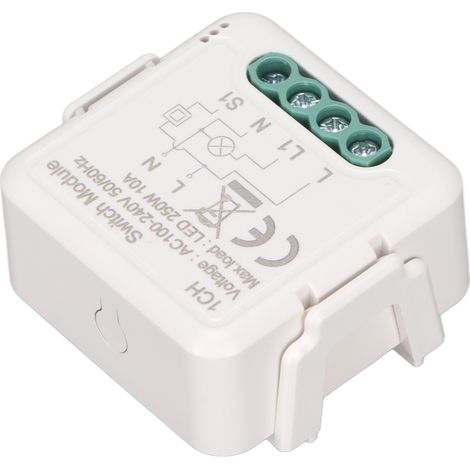 Relaismodul für 1-Kanal-Smart-Schalter, DIY-Automatisierung, Sprachsteuerung, ZIGBEE-Smart-Schalter-Relaismodul (1/5)