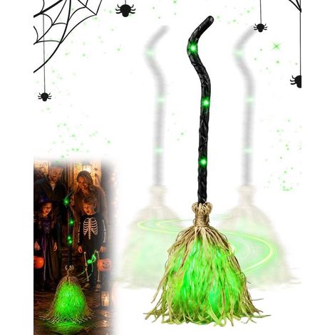 Balai de sorcière pour Halloween - 90 cm (1/5)