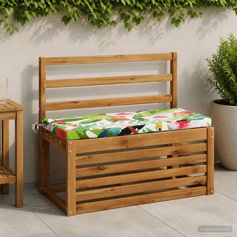 vidaXL Cojín de banco SOEST 100% Poliéster Multicolor 80 x 40 x 5 cm (1/5)