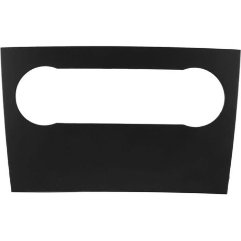 Kit di installazione per autoradio per Mercedes-Benz Classe A (W169) 2004–2012, comprensivo di mascherina, mascherina per console e piastra adattatrice.