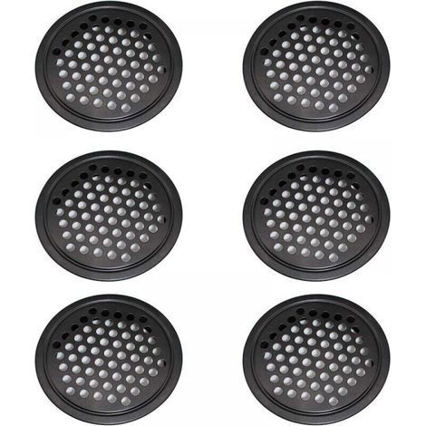 Stainless steel air vents, air vents for cabinets - 65mm round air vents. (1/4)