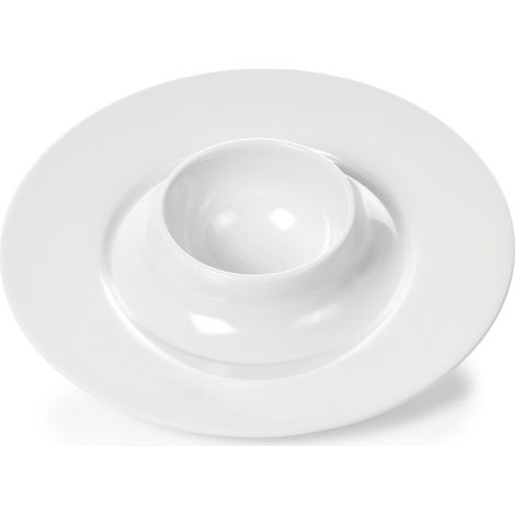Coquetier avec tablette Ø 11 cm mélamine - Was Germany