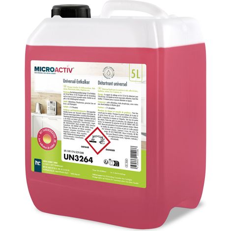 5 L Microactiv® Universal Entkalker mit Farbindikator (1/5)