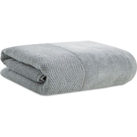Asciugamano da bagno in tessuto morbido Aria Silver 50x90 cm (1/5)