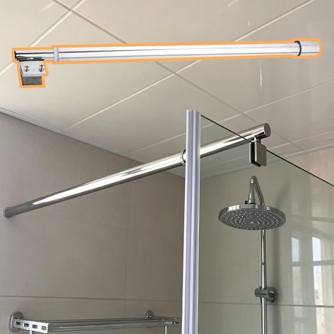 Bras de support robuste pour paroi douche en verre, stabilisateur (1/5)