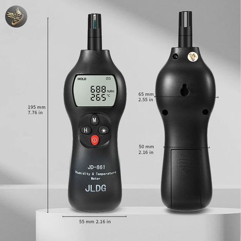 Détect de bruit numérique mini-dispositif de surveillance de sonomètre décibel portable de haute précision avec rétro-éclairage (1/3)