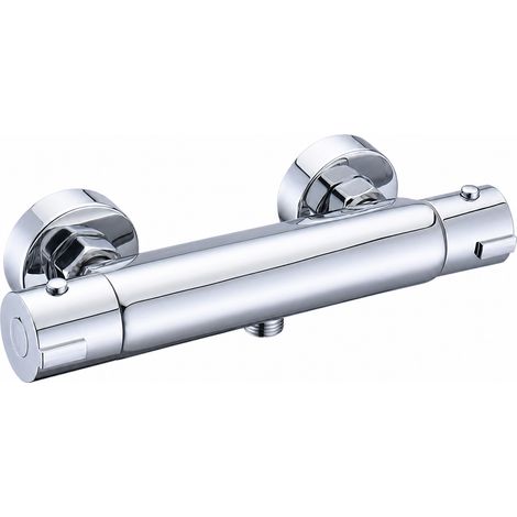Mitigeur Thermostatique Encastrable Laiton 38°C pour Douche (1/5)