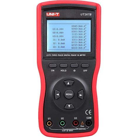 Uni-t UT267B contatore elettrico trifase LCD (1/3)