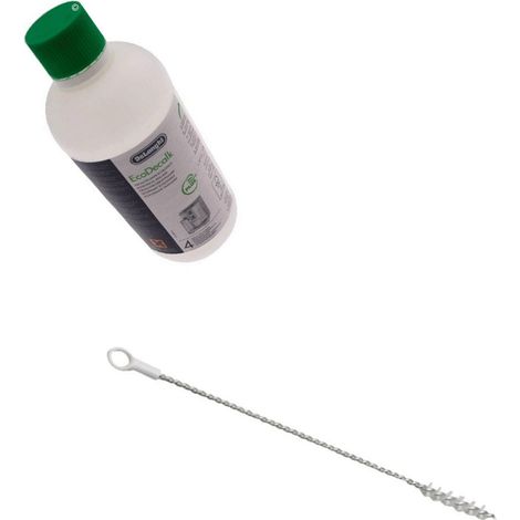 Ersatzteil - 500ml ECODECALK Entkalker + Reinigungsbürste - - DELONGHI, BEKO