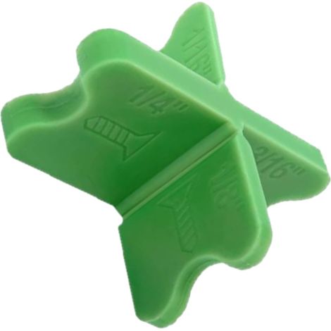 Deck Spacer, Board Leveling Tool, Easy-To-Locate Jig Clamp, 4 Thickness Options, Pressure-Treated Decking Accessory, Ideal for Hardwood Floors, Cabinets, Lumber Installation Projects (1/5)