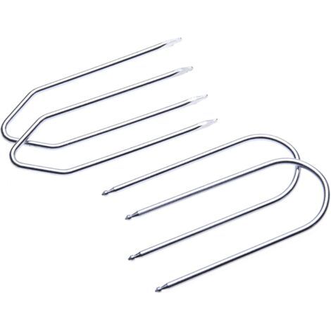 royaluxe-Outil d'extraction de Autoradio principales clés d'extraction Compatible avec Fiat: 500, Brava, 1.5, Siena, Idea, Palio, MK3, Panda Punto,Qubo,Sedici,Stilo, Strada,Tipo, Ulysse (4pcs)