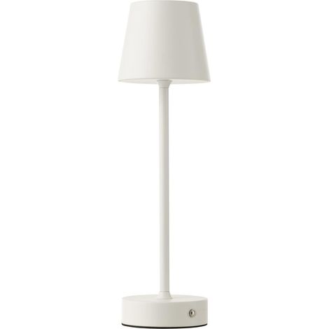 Lampe à Poser à LED "Goa" 37cm Blanc (1/5)