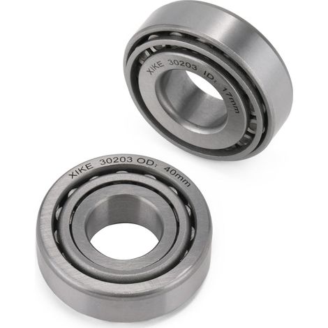 2 pièces 30203 Taille 17x40x13.25mm Roulements à rouleaux coniques, pour ATV|Voiture|Camion|Roue de remorque|Transmission|Moteur etc. (1/5)