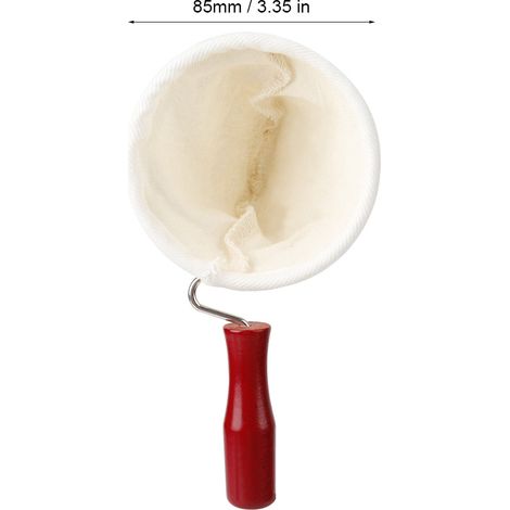 Kaffeefilter aus Flanell mit Holzgriff – 85-mm-Kapselzubehör für 1–2 Personen (1/5)