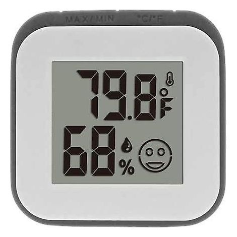 Thermomètre numérique - Thermomètre d'ambiance - Hygromètre d'ambiance - Instruments météorologiques - Aimant thermique numérique (1/3)