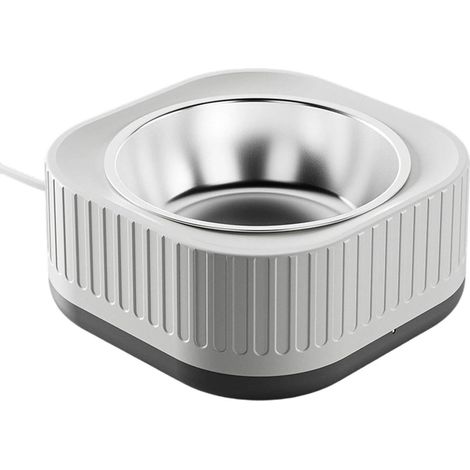 Bol Chauffant Pour Animaux - Régulation Automatique De Température 35 À 40 °C - Conçu Pour Chiens Chats Et Petits Animaux En Extérieur - Capacité 360 Ml (1/5)