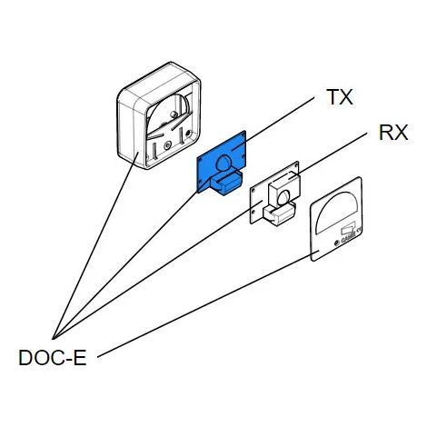 came pièce détachée carte électronique tx doc-e 119rir018