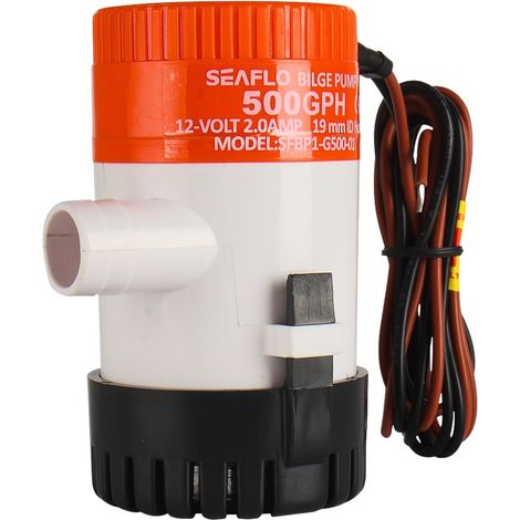 Pompe de cale 12 V 500 GPH par