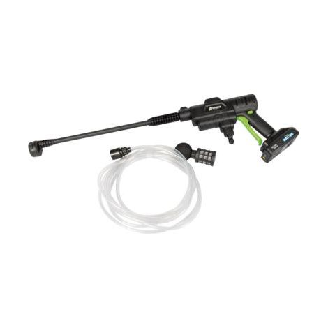 Ribimex – Nettoyeur haute pression à batterie 24 bars – Débit 3,3 L/min – Auto-amorçant – Tuyau aspiration 5 m – 6 jets – Batterie 20V 2Ah incluse (1/4)