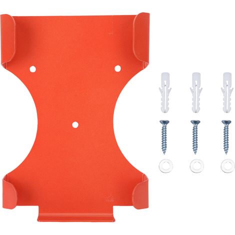 Soporte de pared para soplador de mano, base de aleación de aluminio, 16 x 22,5 cm, 9 accesorios incluidos. (1/5)