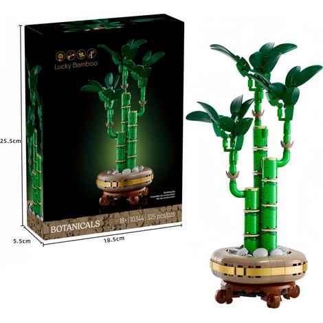 KOWOLL Mini orchidée Botanicals - Ensemble de fleurs artificielles pour adultes - Plante d'intérieur avec pot style terre cuite - Cadeau de décoration pour la fête des mères - 10343 (1/3)