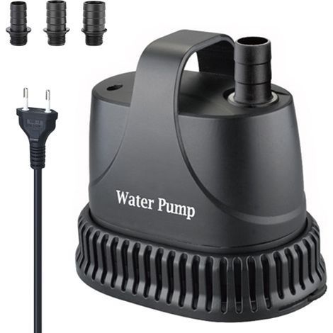 Pompe à eau pour aquarium, pompe à eau ultra-silencieuse Sebami pour bassin, fontaine de jardin et système hydroponique (1/5)