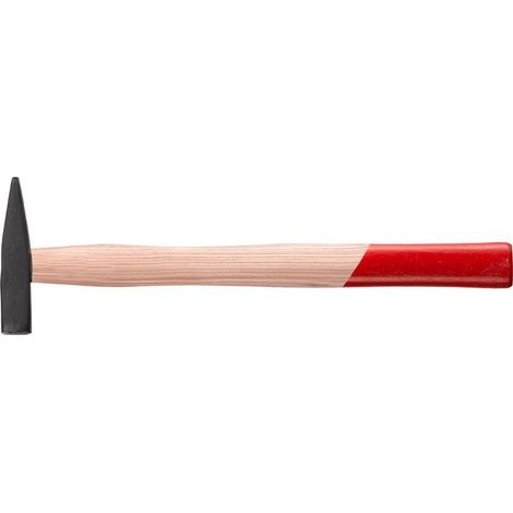 Martillo kwb 450811 mango de madera cabeza de acero 100g