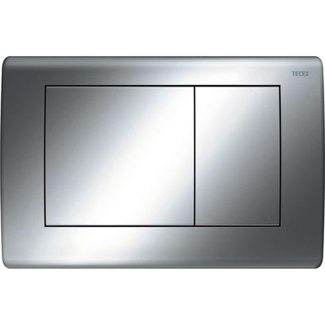 TECE TECEplanus Placa de accionamiento para inodoro Cromo brillante Doble descarga, 9240321 (1/2)