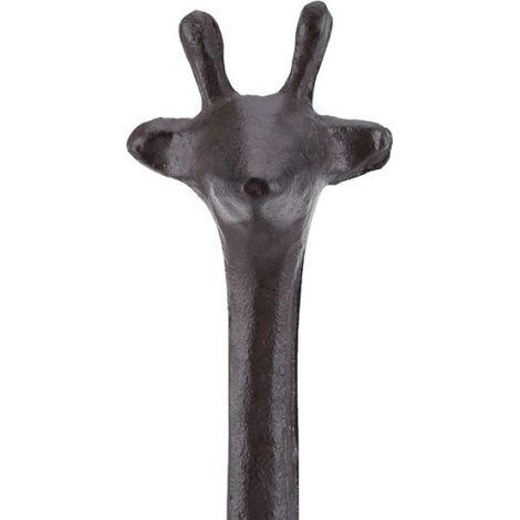 1 Porte-rouleau papier toilette, fonte finition vert-de-gris, design girafe, salle de bain cuisine (1/5)
