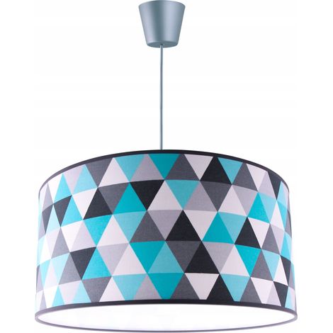 DECKE HäNGEND LAMPE KRONLEUCHTER LAMPENSCHIRM MODERN (1/5)