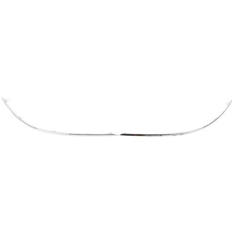 QORVA- Lot de 2 moulures chromées inférieures de pare-chocs avant (204 885 0821) pour Benz Classe C W204 Standard pré-lifting (2008 à 2010) (1/5)
