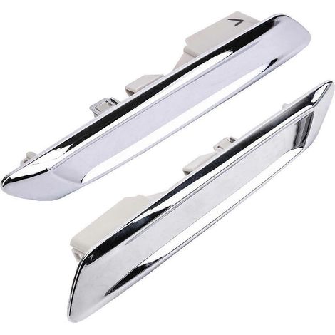 Moulures chromées d'aile avant gauche et droite pour BMW F10 F11 (1/5)