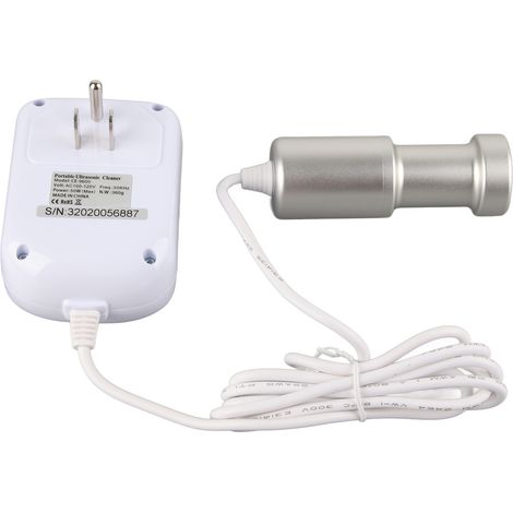 Tragbarer Ultraschallreiniger für Schmuck und Brillen – 100–120 V (US-Standard)