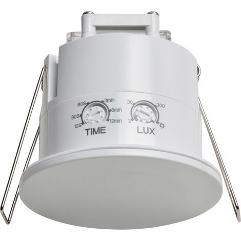 Litecraft Recessed Real Presence Mircowave Motion Sensor - White (1/4)