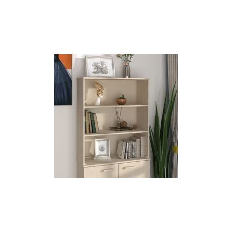 Dessus de buffet HAMAR Marron miel 85x35x100 Bois de pin (1/5)