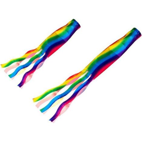 Drapeau Manche A Air - 140 Cm - Pour Jardin Tente Camping Caravane - 1 Piece (1/5)