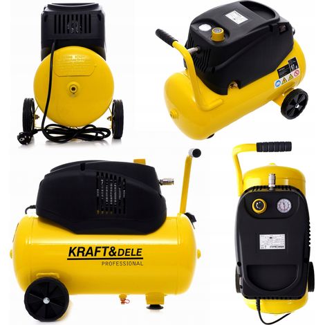Compresseur sans huile Kraft&Dele 24 l 8 bar 1,1 kW 230 V 3800 tr/min (1/5)