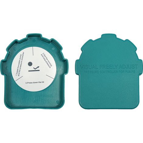 Manómetro interruptor de presión para bomba de agua, resistente al agua IP65, funcionamiento silencioso, color azul. (1/2)