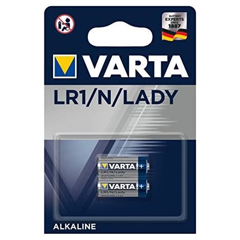 2 pilas LR1 LR01 MN9100 910A UM-5 Varta de 1,5 V B2 (1/5)