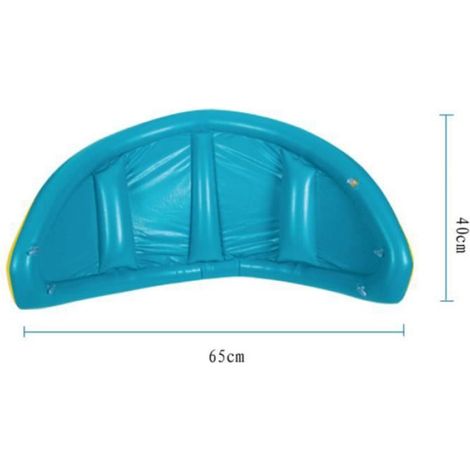 Bouée Gonflable Bébé Parasol Baignoire Enfant Solaire Anti-UV avec Volant (1/4)